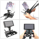 Sunnylife TY-ZJ030 Foldable Design Aluminum Alloy Smartphone & Tablet Bracket for DJI Mavic 2 / Mavic Pro / Mavic Air / Spark / CrystalSky Monitor(Black)