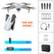 K3 E99 Pro Mini Drone Helicopter Three-sided Obstacle Avoidance Foldable Quadcopter Toy(Grey)