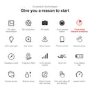 K3 E99 Pro 4K Mini Drone Helicopter Three-sided Obstacle Avoidance Foldable Quadcopter Toy, Dual Cameras(Grey)