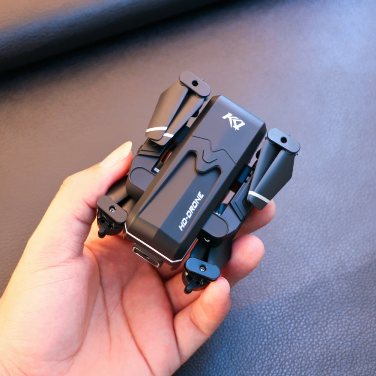 KK1 4K 2.4G 4CH 6 Axis Mini Drone Wifi FPV Foldable Aircraft Fly Toy, Dual Cameras