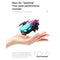 KK9 2.4G 4K Wifi FPV Foldable RC Optical Flow Obstacle Avoidance Quadcopter Toy, Dual Camera (Orange)