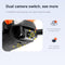 KK9 2.4G 4K Wifi FPV Foldable RC Optical Flow Obstacle Avoidance Quadcopter Toy, Dual Camera (Orange)