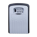 Large Password Lock Metal Storage Box Villa Security Box Wall Cabinet Safety Box(Grey)