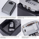 Large Password Lock Metal Storage Box Villa Security Box Wall Cabinet Safety Box(Grey)