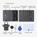 T3 ABS Magnetic Card Induction Lock Invisible Single Open Cabinet Door Lock(Grey)