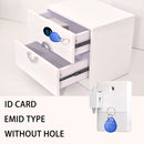 T3 ABS Magnetic Card Induction Lock Invisible Single Open Cabinet Door Lock (Black)