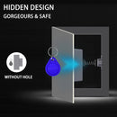 T3 ABS Magnetic Card Induction Lock Invisible Single Open Cabinet Door Lock (Black)