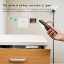 T1 APP Smart Drawer Lock Invisible Lock, Only Supports Remote Authorization to Unlock(White)
