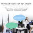 T1 APP Smart Drawer Lock Invisible Lock, Only Supports Remote Authorization to Unlock(White)