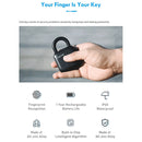 Anytek L3 Intelligent Hidden Fingerprint Padlock Electronic Lock, 10 Fingerprint Edition