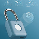 Original Xiaomi Youpin Advantages Smart Fingerprint Lock Padlock Kitty(Cyanstone Green)