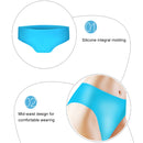 Women Fashion Silicone Swim Trunks (Black)