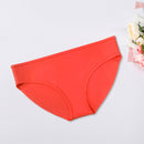 Women Fashion Silicone Swim Trunks (Red)