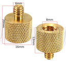 3/8 Inch Female to 1/4 Inch Male Tripod Screw Thread Reducer Adapter Hot