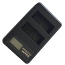 1 Dual LCD Display Battery Charger For Canon LP-E10 T6 T5 T3 EOS 1100D 1200D Hot