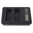 1 Dual LCD Display Battery Charger For Canon LP-E10 T6 T5 T3 EOS 1100D 1200D Hot