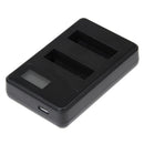 1 Dual LCD Display Battery Charger For Canon LP-E10 T6 T5 T3 EOS 1100D 1200D Hot
