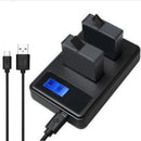 1 Dual LCD Display Battery Charger For Canon LP-E10 T6 T5 T3 EOS 1100D 1200D Hot