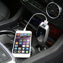 X5 Car Bluetooth FM Transmitter for iPhone, Samsung, Sony, MP3, Support TF Card Music Play / Hands-free Answer Phone / Smart Phones Charging, Random Color Delivery