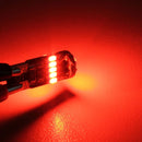 2 PCS DC 12V 2W 240LM 5500K T10-4014-15SMD Car Width Lamp Clearance Light Parking Lightsï¼ˆRed Lightï¼‰