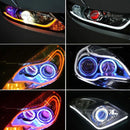 2 PCS 12V 30cm Car Daytime Running Lights Soft Article Lamp
