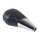 Colorful Car Breathing Racing Dash LED Magic Lamp Black Leather Gear Head Shift Knob, Size: 11.5 * 4.1 * 1.4 cm