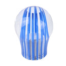 Crystal Three Light Car Breathing Racing Dash LED Magic Lamp Gear Head Shift Knob with Base, Size: 6.0 * 4.5 * 3.0 cm(Blue)
