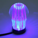 Crystal Three Light Car Breathing Racing Dash LED Magic Lamp Gear Head Shift Knob with Base, Size: 6.0 * 4.5 * 3.0 cm(Blue)