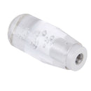 Crystal Car Breathing Racing Dash LED Magic Lamp Gear Head Shift Knob with Base, Size: 10.0 * 4.5 * 3.2 cm(Transparent)