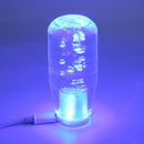 Crystal Car Breathing Racing Dash LED Magic Lamp Gear Head Shift Knob with Base, Size: 10.0 * 4.5 * 3.2 cm(Transparent)