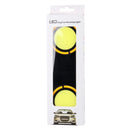 2 PCS DC 12V 10W 6000K Dual Circular Car DRL Daytime Running Lights Lamp(White Light + Yellow Light)