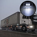 10 PCS Car Truck Trailer Piranha LED Side Marker Indicator Lights Bulb Lamp(White Light)