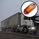 10 PCS Car Truck Trailer Piranha LED Side Marker Indicator Lights Bulb Lamp, Light Color: Yellow