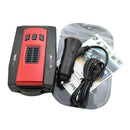 M7 360 Degrees Full-Band Scanning Car Speed Testing System Radar Laser Detector, Support English & Russian Voice Broadcast(Red+Black)