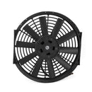 12V 80W 12 inch Car Cooling Fan High-power Modified Tank Fan Cooling Fan Powerful Auto Fan Mini Air Conditioner for Car(Black)