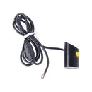Car CREE LED 3W Driving Safety Aviation Aluminum Material Cover Waterproof Anti-collision Logo LED Projector for KIA Brand Car Logo Light DC 8-36V, Wire Length: 90cm(Red Light)