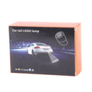 Car CREE LED 3W Driving Safety Aviation Aluminum Material Cover Waterproof Anti-collision Logo LED Projector for KIA Brand Car Logo Light DC 8-36V, Wire Length: 90cm(Red Light)
