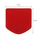 French Flag Style Shield Shape Metal Car Badge Decorative Sticker