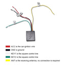 1 Set Universal Steering Wheel Controller Wireless Multifunctional DVD Navigation Key Remote Controller