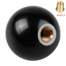 Black 8 Ball Shift Knob for Automatic Gear Shifer, Adapter Size: M10 x 1.5