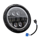 7 Inch 40W 4500LM 6000K + 3000K 12 LED Car Truck Off-road Vehicle Circular LED Angel Eye Herdsman Lamp Headlights Work Lights Spotlight
