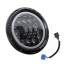 7 Inch 40W 4500LM 6000K + 3000K 12 LEDs Car Truck Off-road Vehicle Circular LED Angel Eye Herdsman Lamp Headlights Work Lights Spotlight