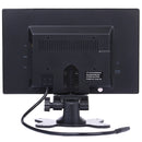 9.0 inch 800*480 Car Surveillance Cameras Monitor with Adjustable Angle Holder & Remote Control, Support VGA / HDMI / AV(Black)