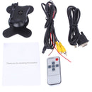 9.0 inch 800*480 Car Surveillance Cameras Monitor with Adjustable Angle Holder & Remote Control, Support VGA / HDMI / AV(Black)