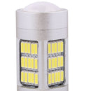 2 PCS 7440 10W 1080LM White Light 72 LED SMD 4014 Canbus Car Brake Light Tail Light Bulb, DC 12V