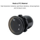 B3613 IP67 Waterproof Car Modification 4.5-30V Voltmeter + Ammeter