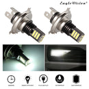 2 PCS EV11 9003 / H4 DC9V-30V 5W 6000K 400LM Car LED Fog Light 24LEDs SMD-3030 Lamps