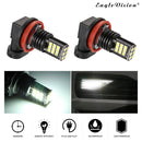 2 PCS EV11 H8 / H9 / H11 DC9V-30V 5W 6000K 400LM Car LED Fog Light 24LEDs SMD-3030 Lamps