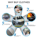 Anti-Dust Anti-UV Heat-insulating Elastic Force Cotton Car Cover for SUV, Size: XL, 5.05m~5.35m (Blue)