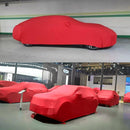 Anti-Dust Anti-UV Heat-insulating Elastic Force Cotton Car Cover for SUV, Size: XL, 5.05m~5.35m (Red)